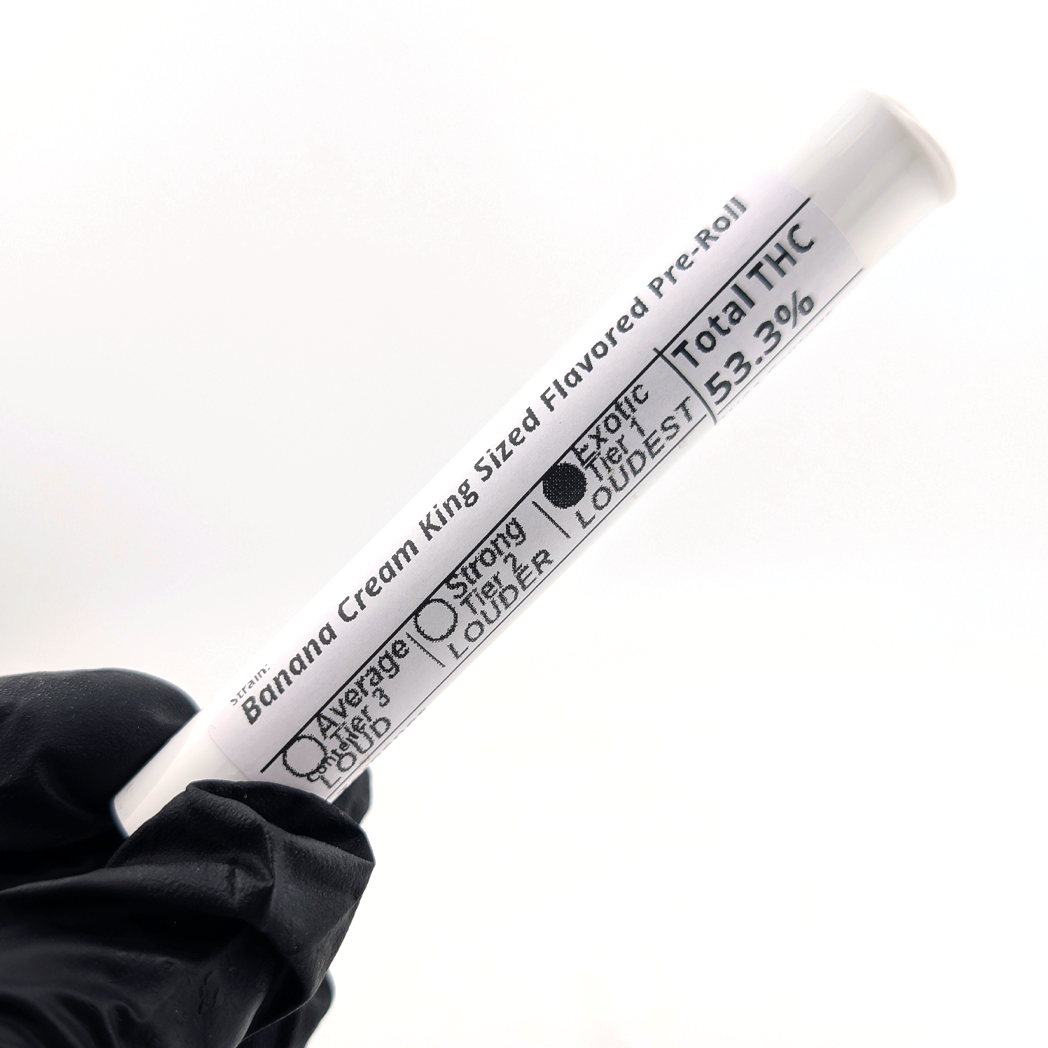 Banana Cream King Sized Flavored Pre-Roll