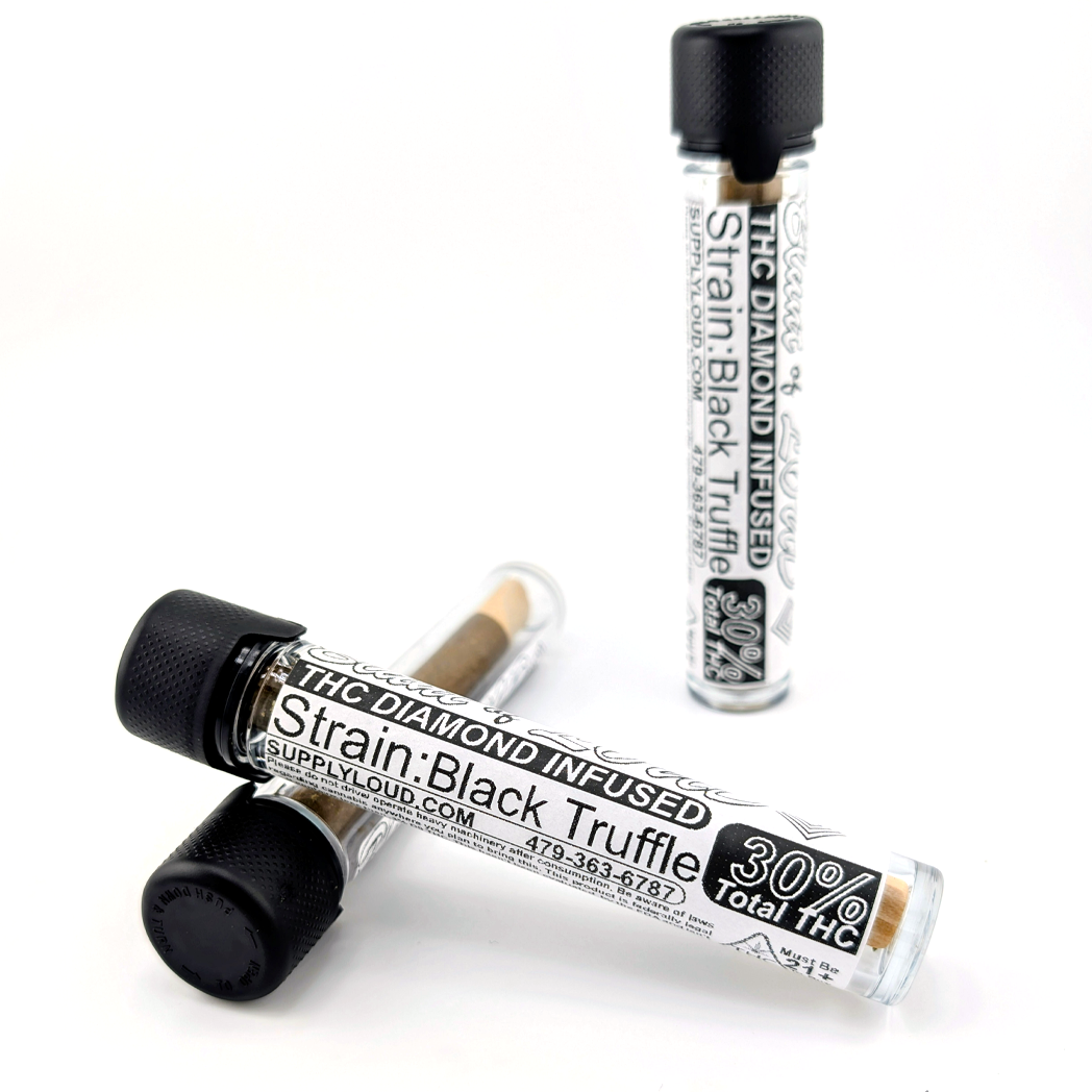 Black Truffle - 30.10%- Diamond Infused Pre-Rolled blunt