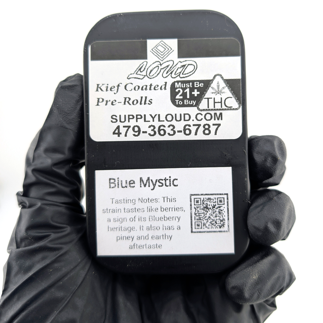 Blue Mystic Kief Coated Pre-Rolls 5 Pack