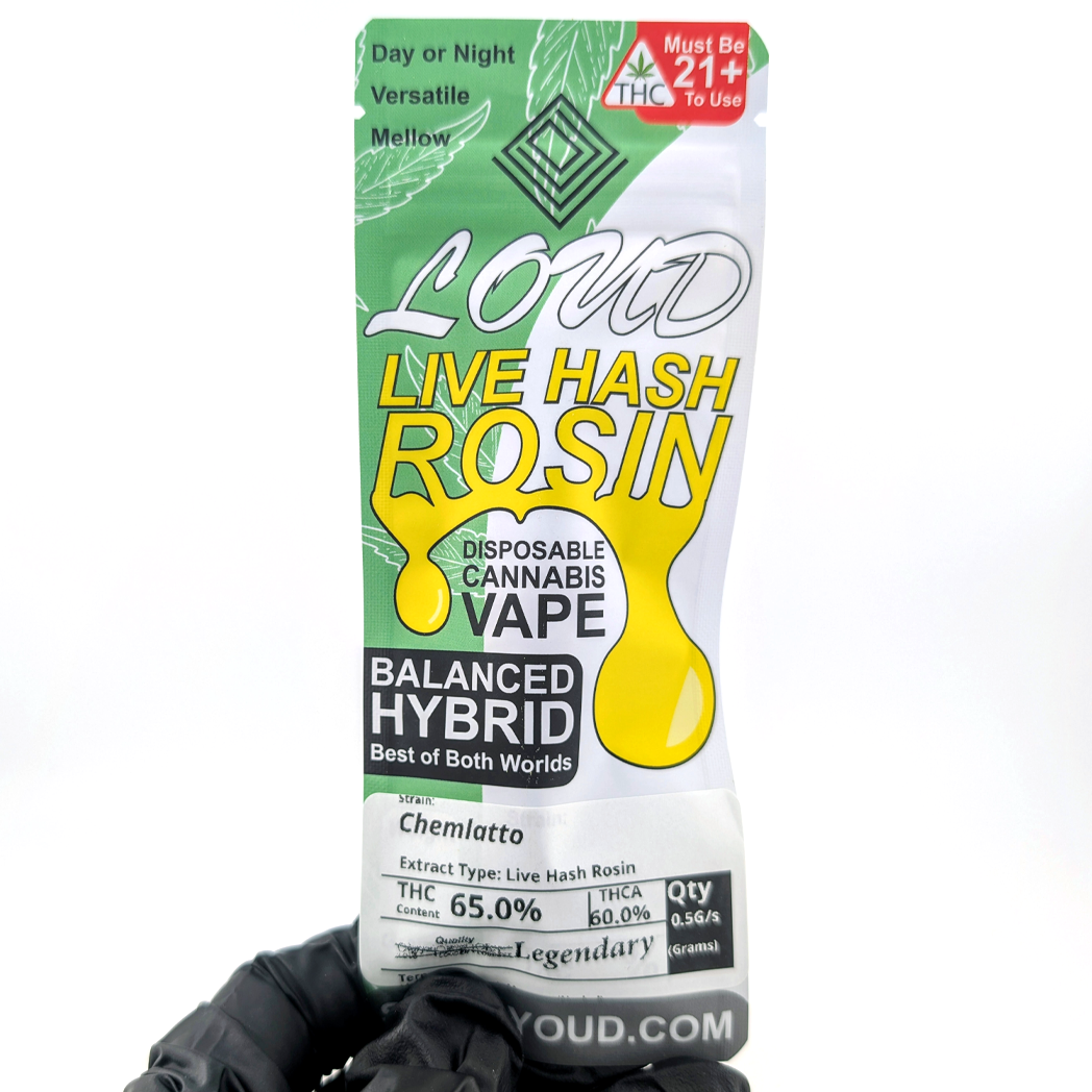 Chemlatto - Live Hash Rosin Disposable Vape