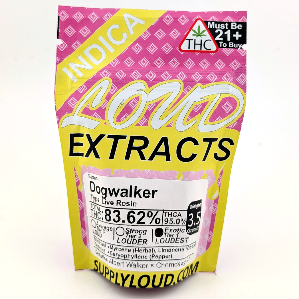 Dog Walker - Live Rosin Concentrate