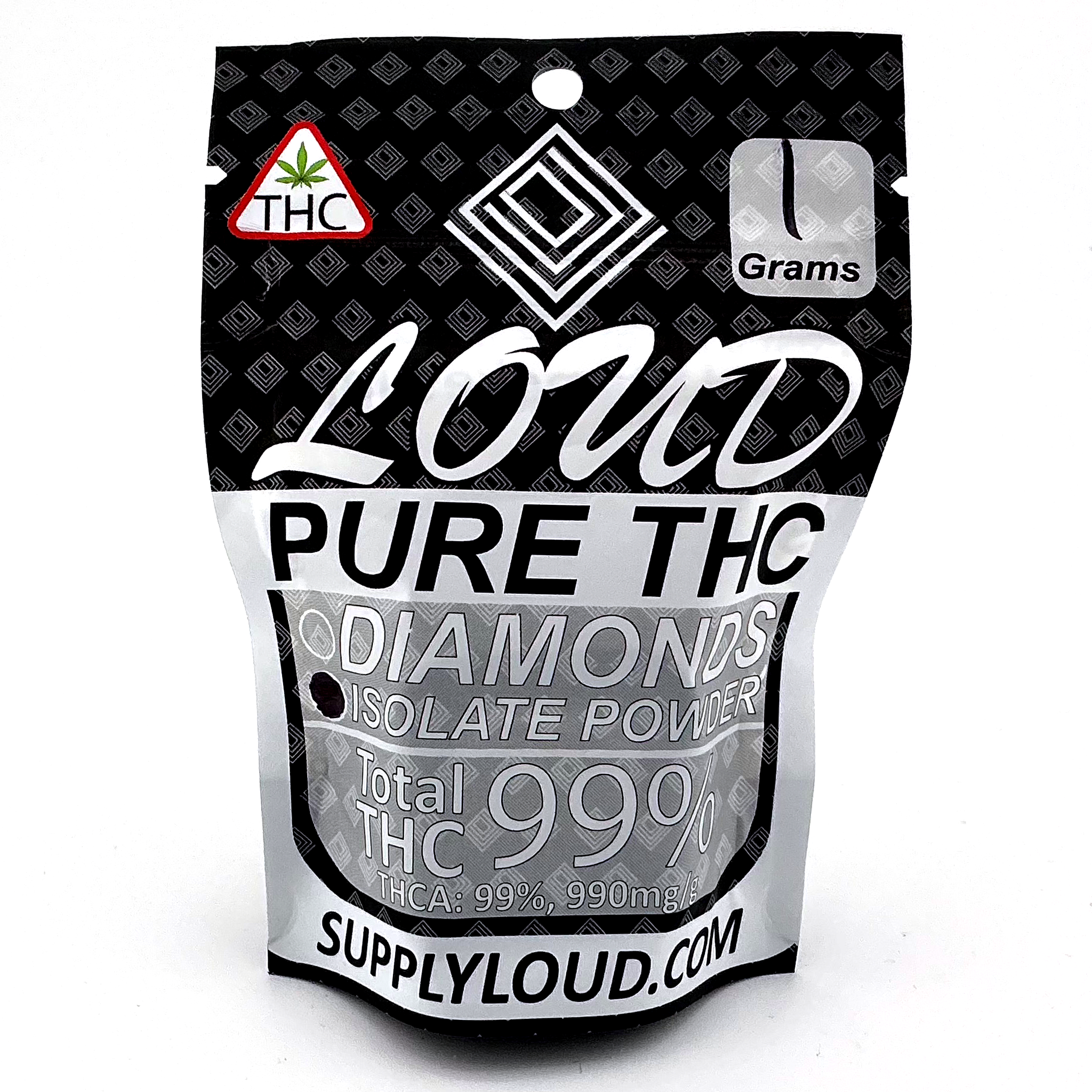 99% PURE THCa Isolate Powder- Gram