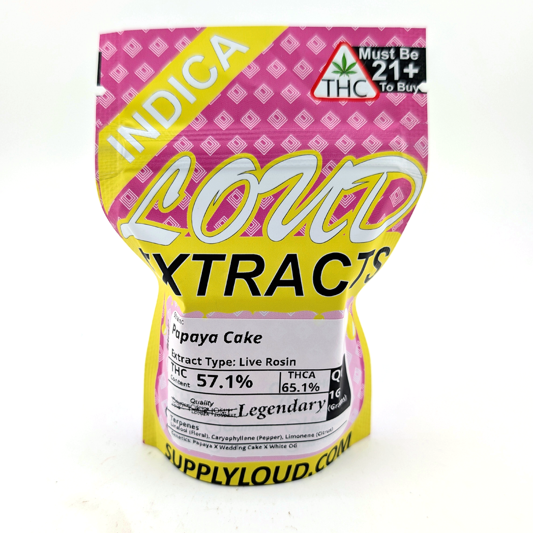 Papaya Cake - Live Rosin Concentrate