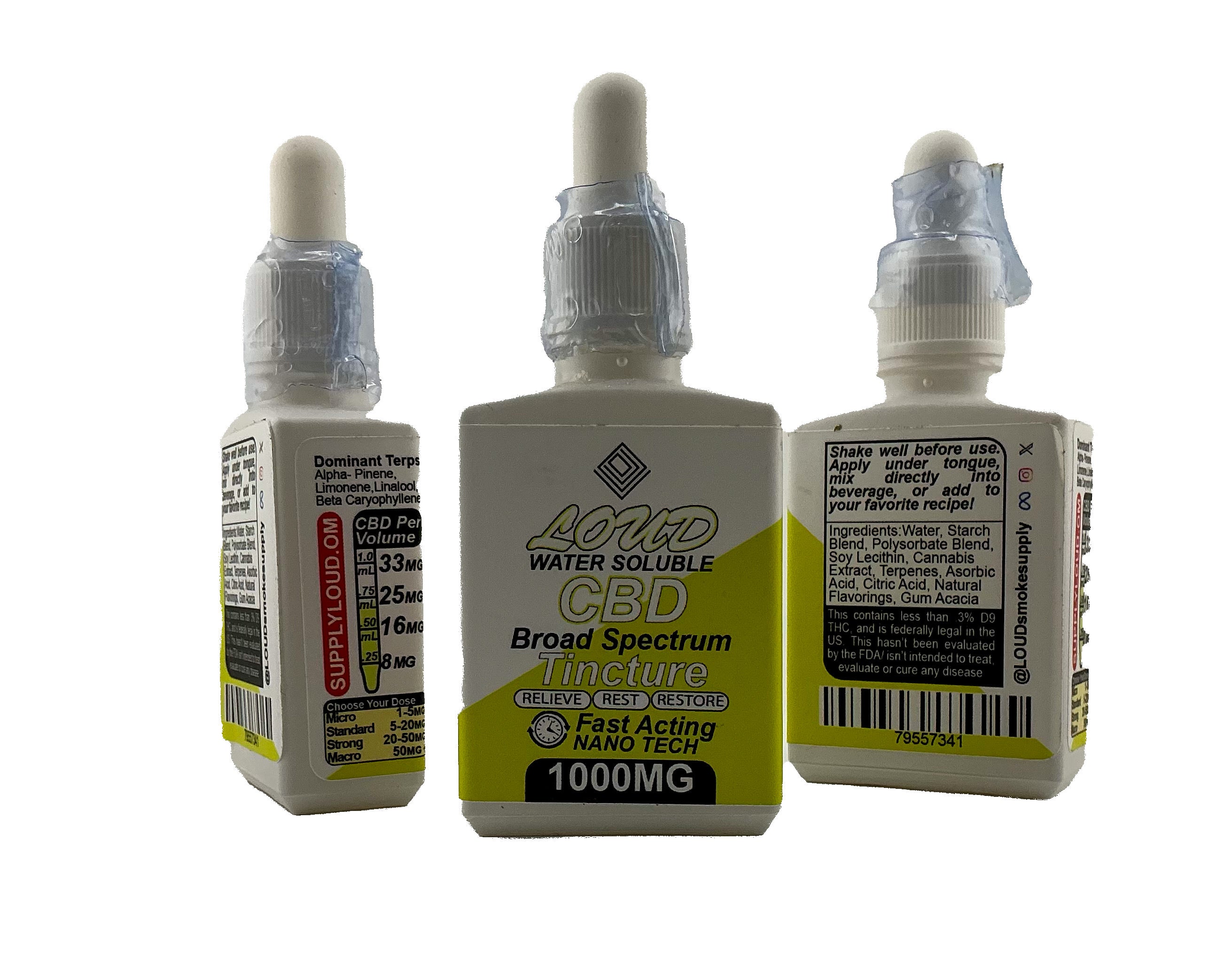 Nano CBD Tincture- 1000mg