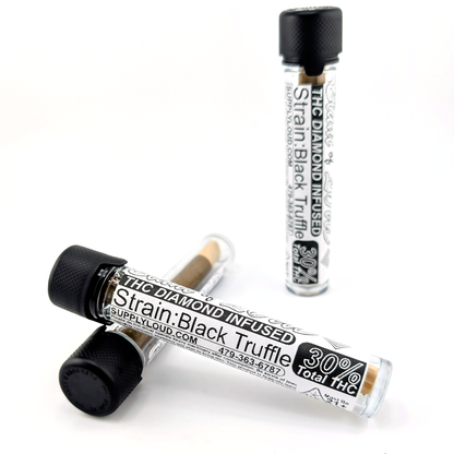 Black Truffle - 30.10%- Diamond Infused Pre-Rolled blunt