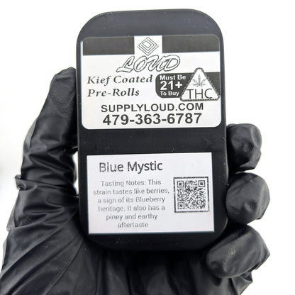 Blue Mystic Kief Coated Pre-Rolls 5 Pack