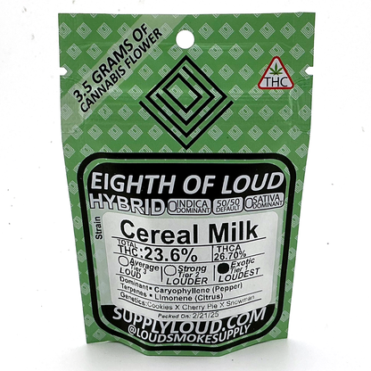 Cereal Milk- 23.6%- Exotic Flower