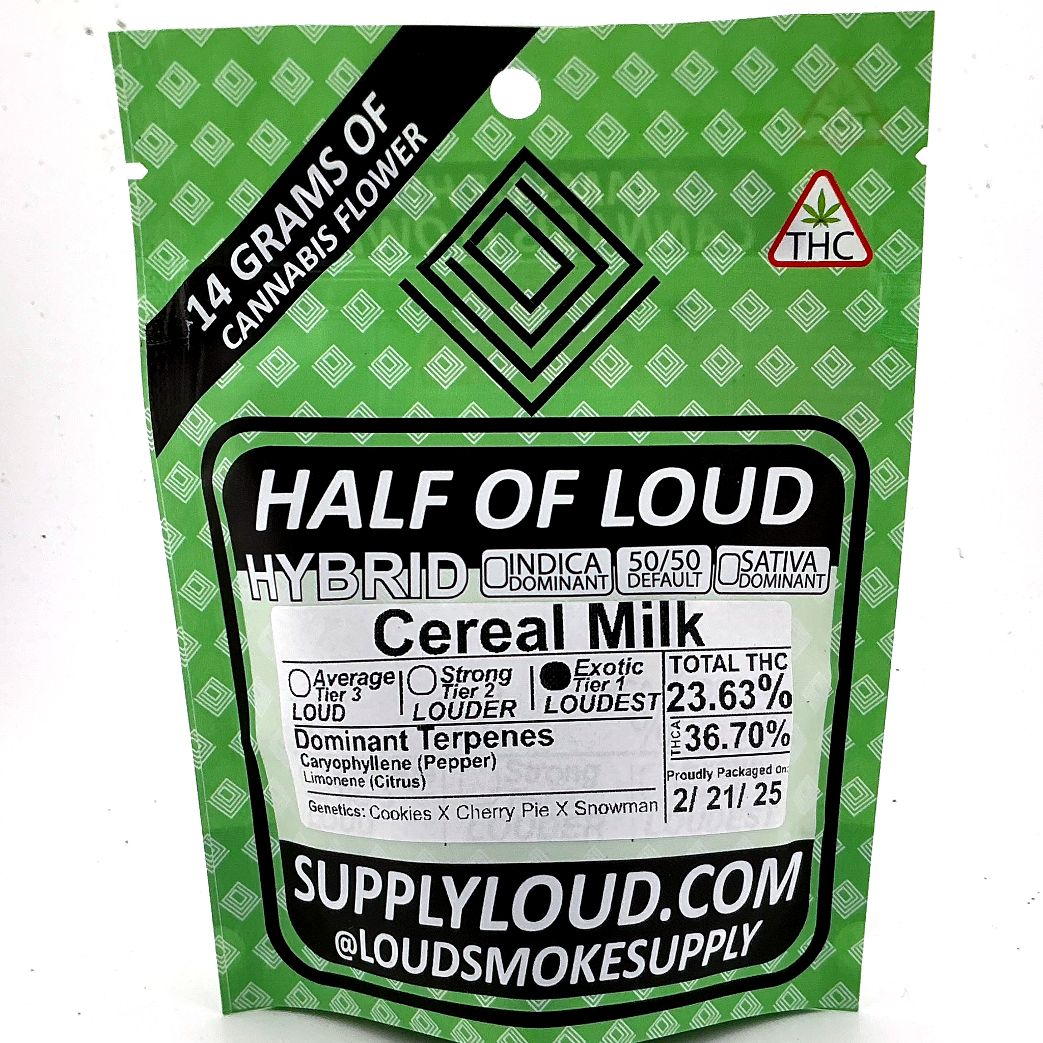 Cereal Milk- 23.6%- Exotic Flower