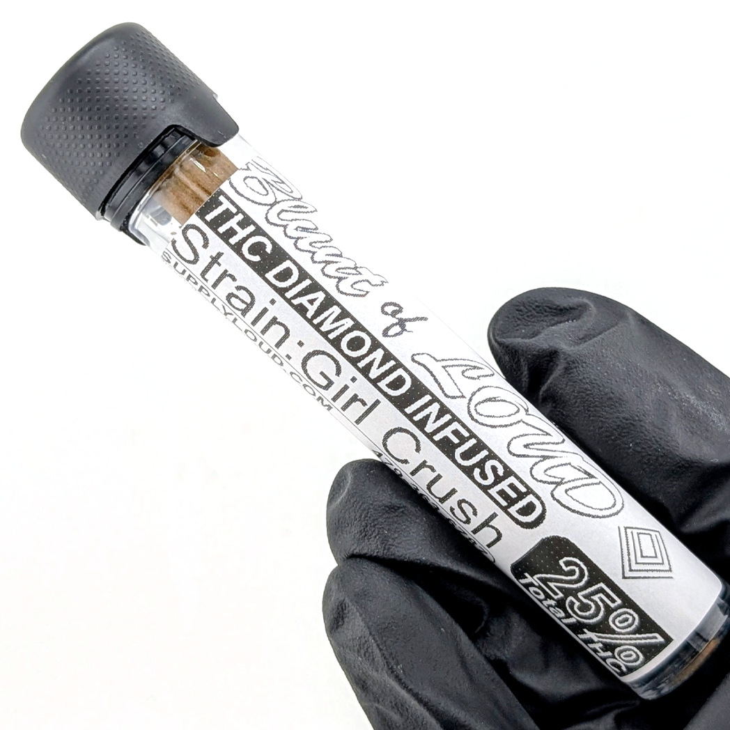 Girl Crush- 25.0%- Diamond Infused Pre-Rolled blunt