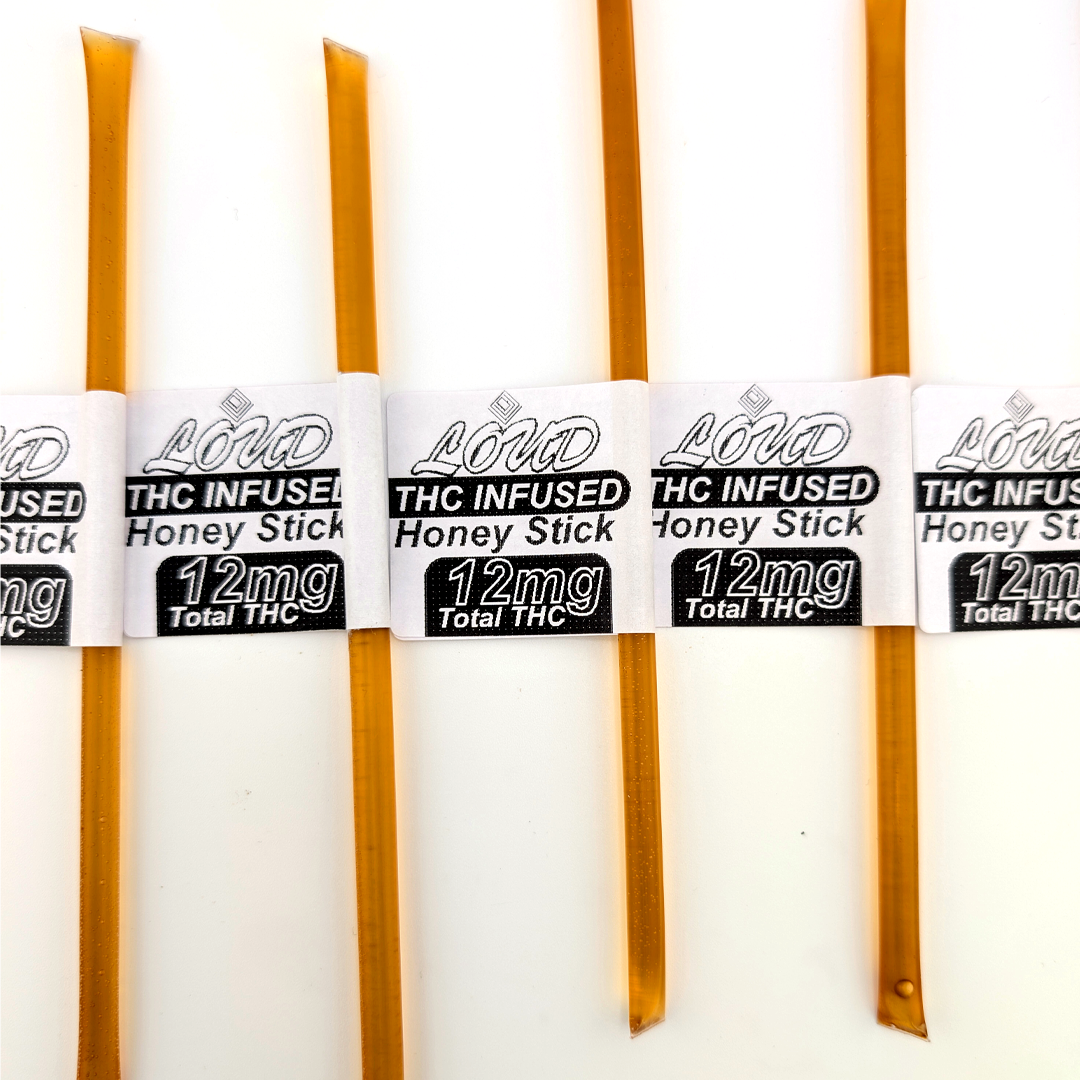 Loud THC Infused Honey Stick - 12mg