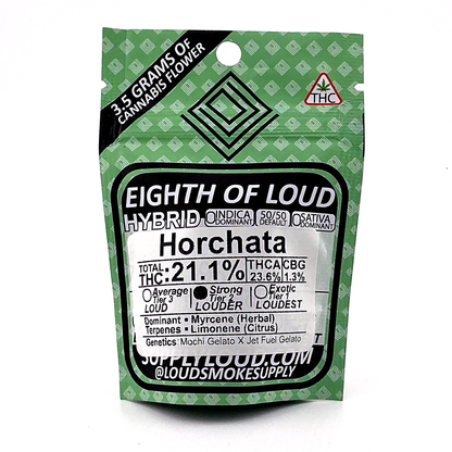 Horchata- 21.1%- Strong Flower