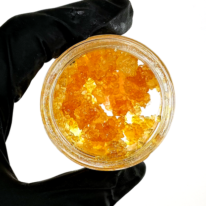 Lemon OG Kush- 76.33% Live Resin Diamonds