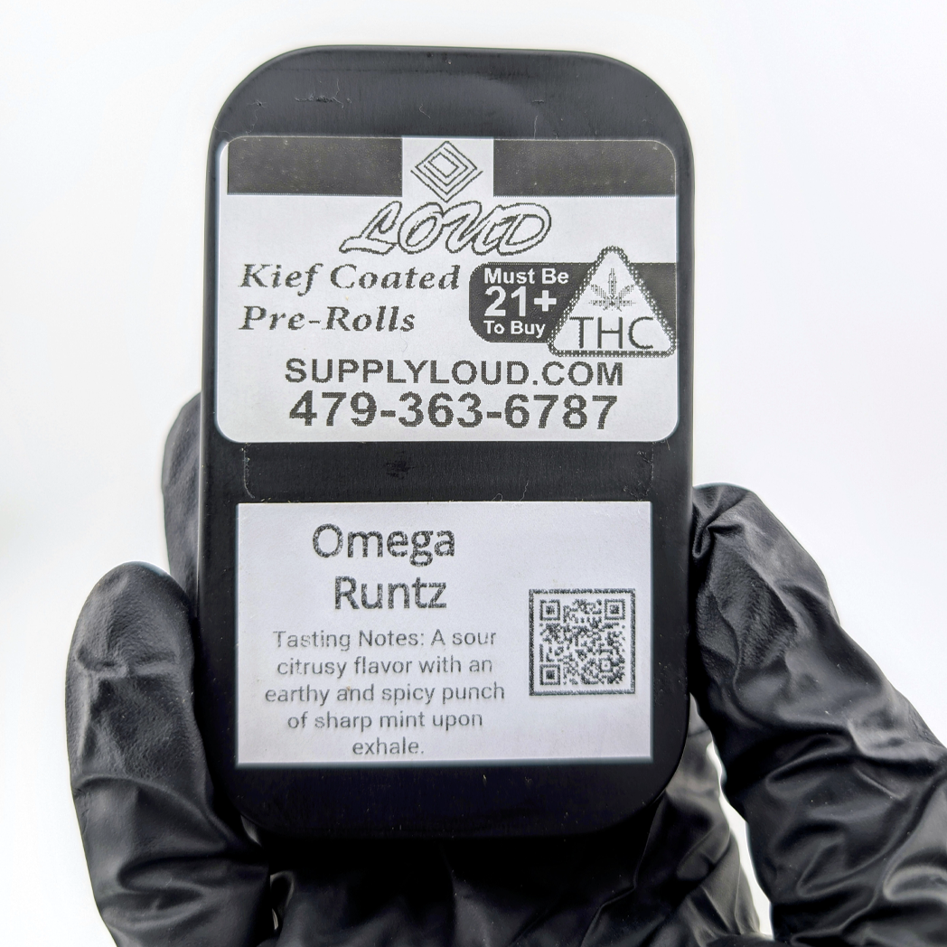 Omega Runtz Kief Coated Pre-Rolls 5 Pack