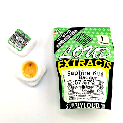 Saphire Kush- 57.67% Badder