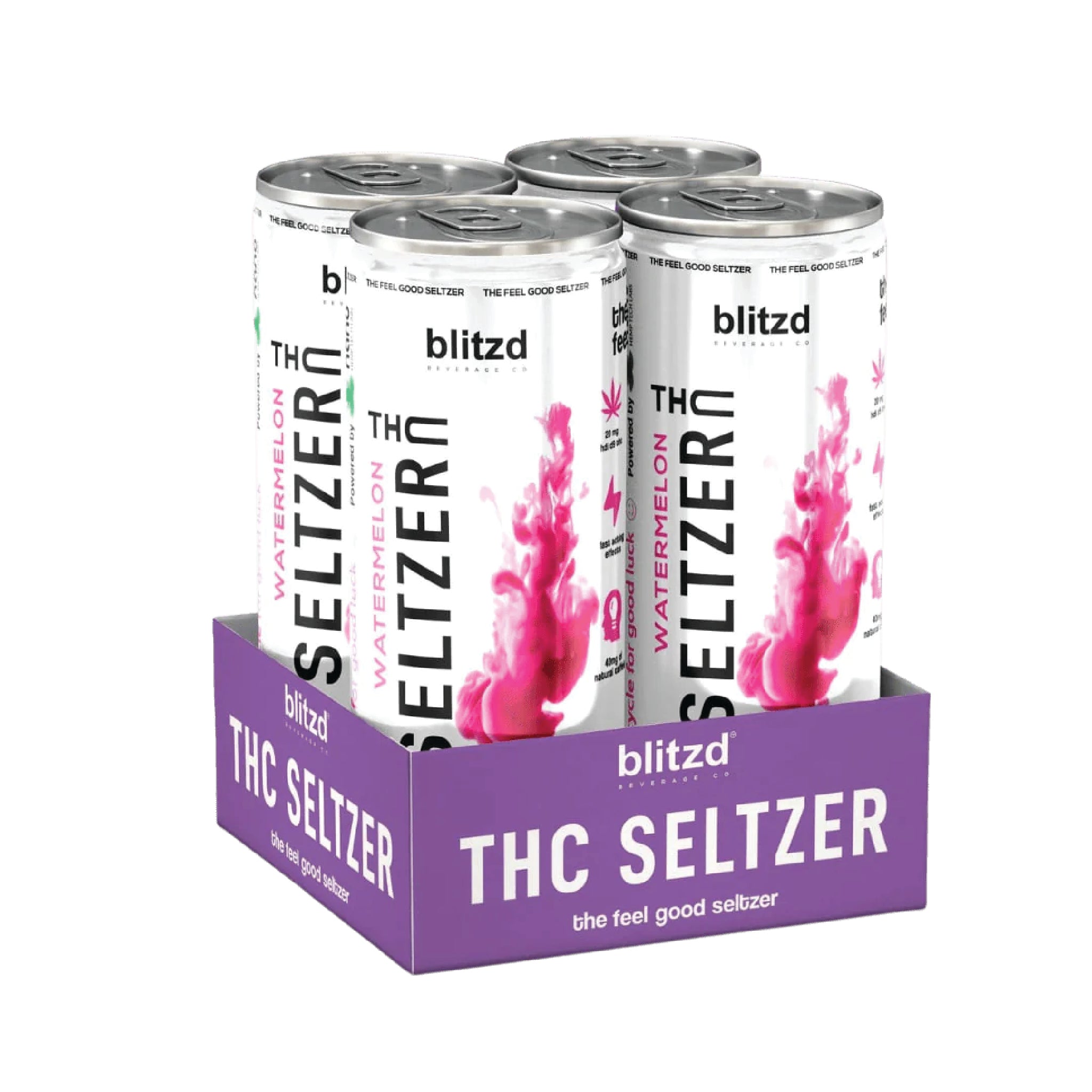 Blitzd THC Seltzer- Watermelom