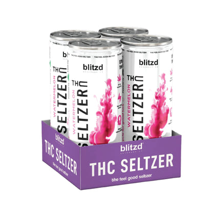 Blitzd THC Seltzer- Watermelom