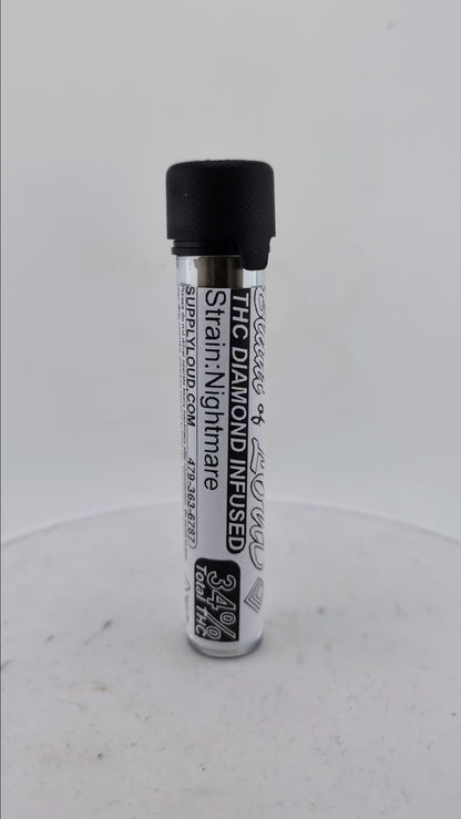 Nightfire- 34.8%- Diamond Infused Pre-Rolled blunt