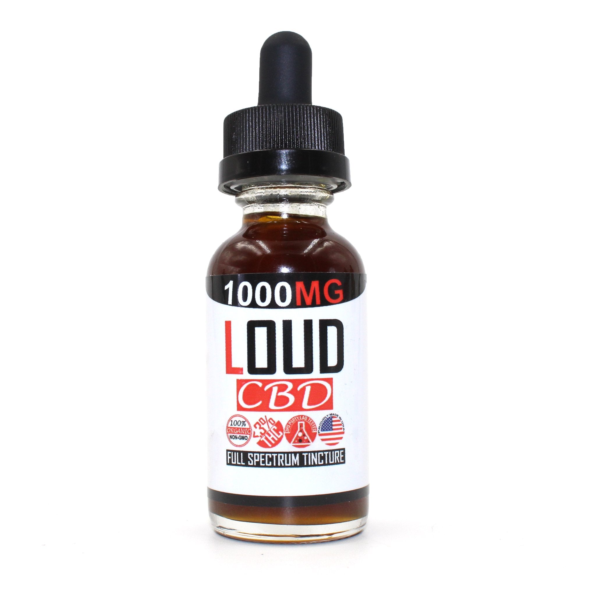 LOUD 1000 MG Tincture - Loud Supply