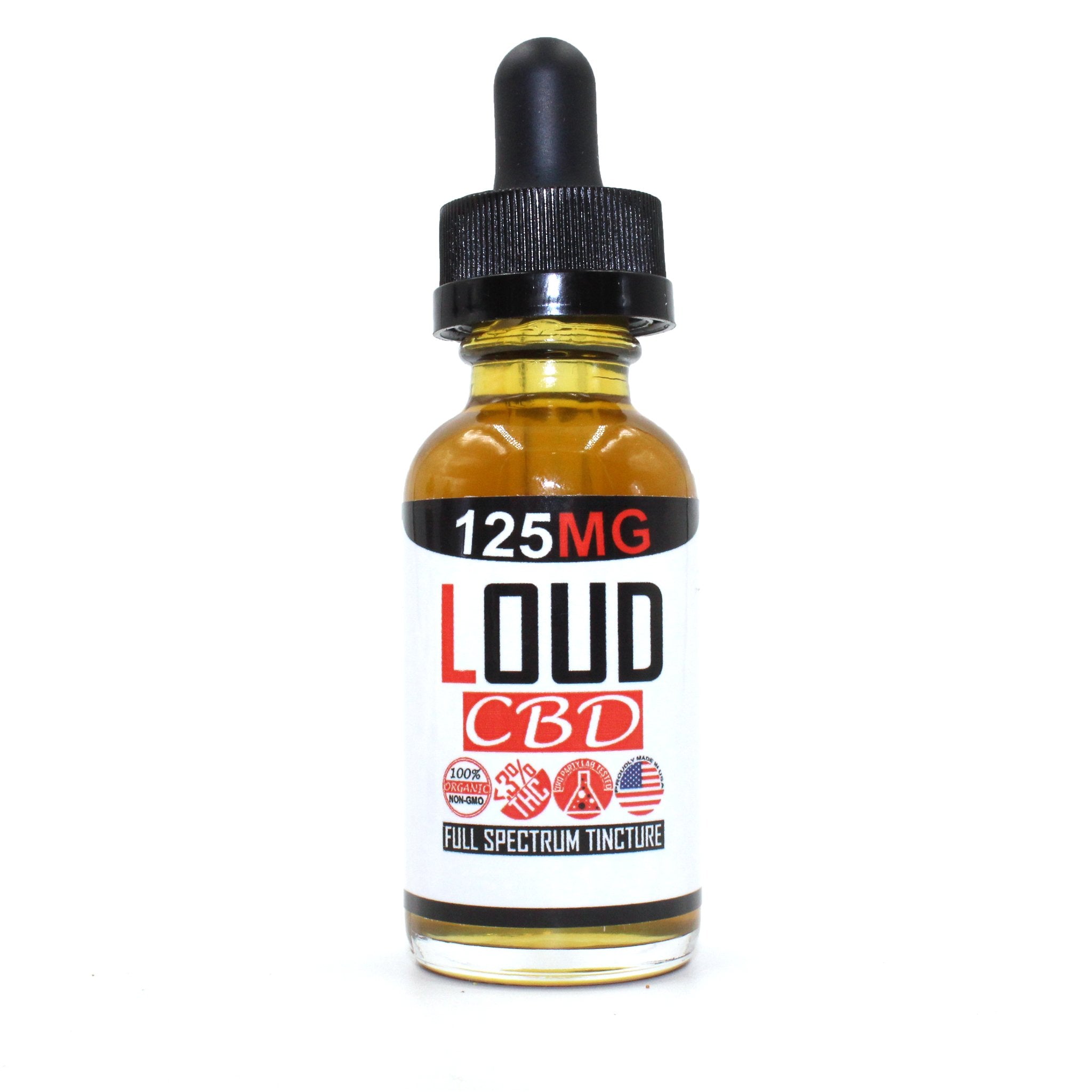 LOUD 125 MG Tincture - Loud Supply