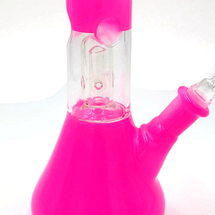 Bright Pink Beaker Water Pipe