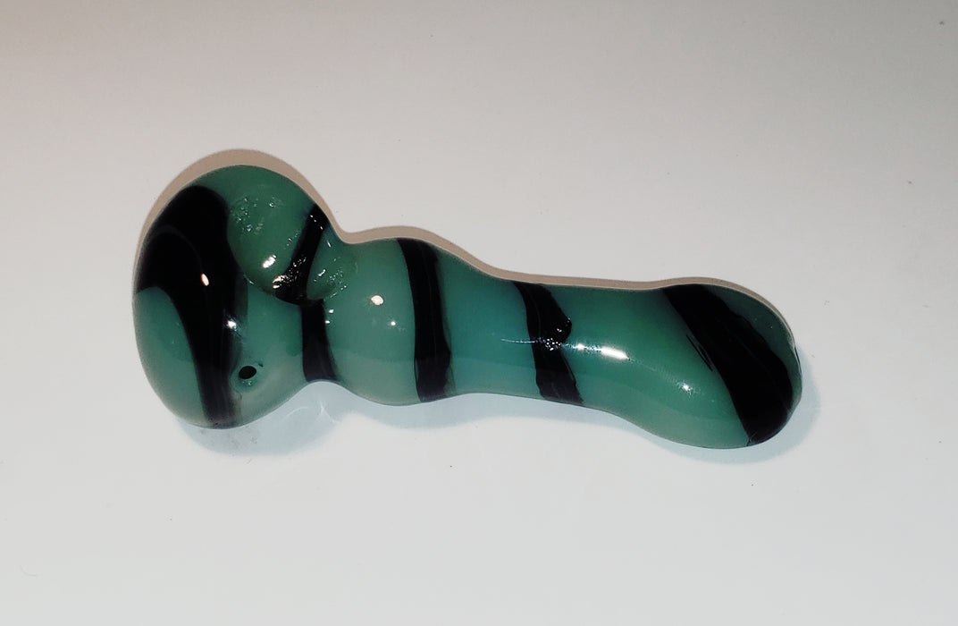 Jade Glass Spoon Pipe