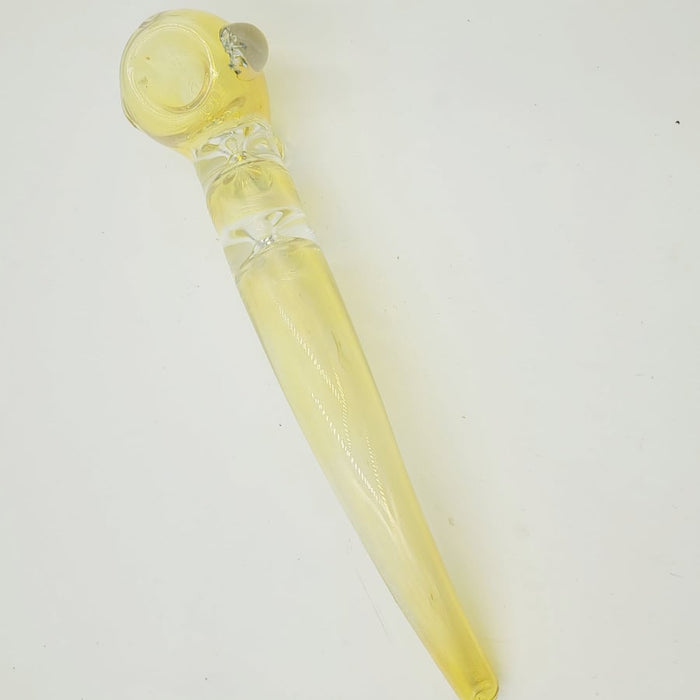 8.5" Silver Fumes Color Changing Sherlock Hand Pipe