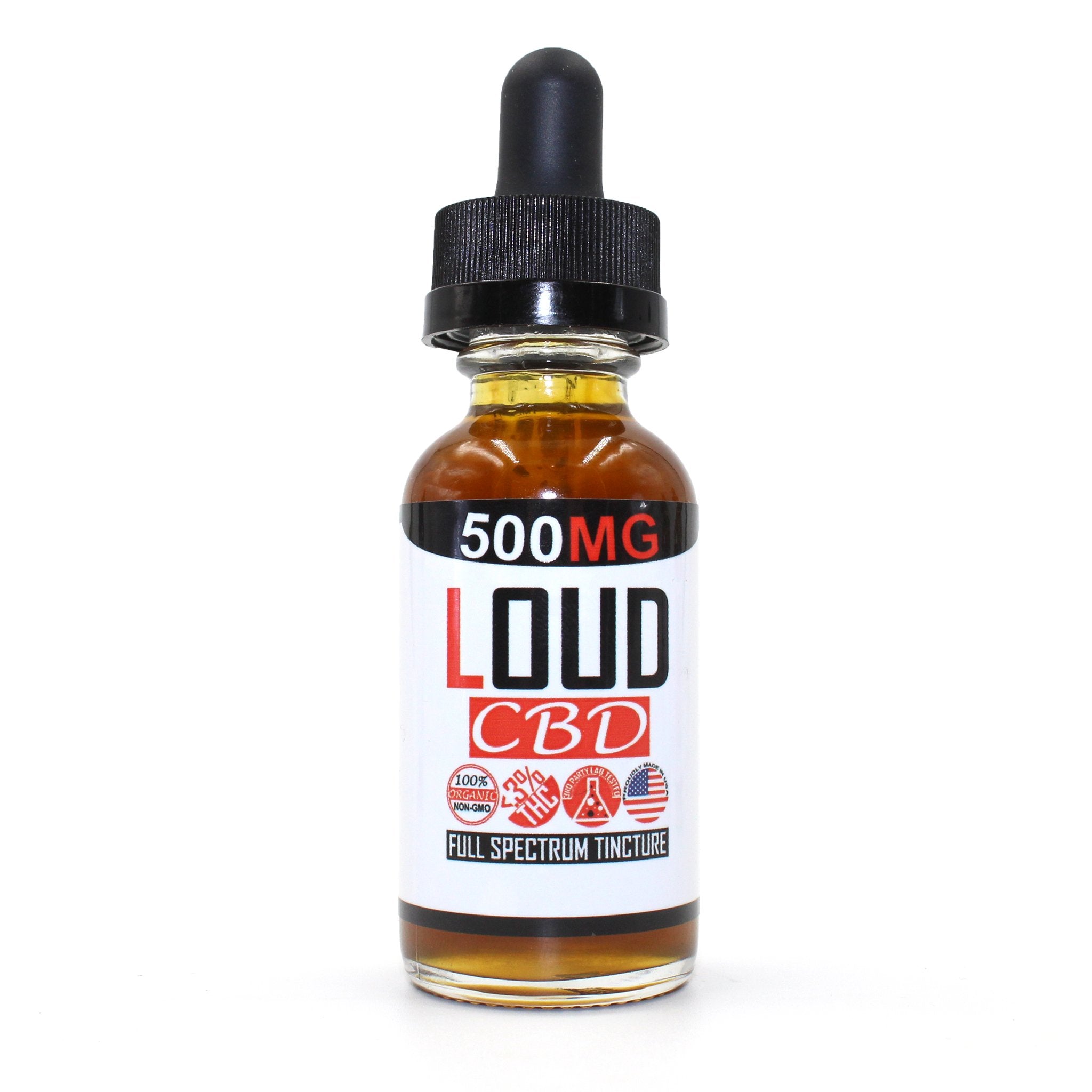 LOUD 500 MG Tincture - Loud Supply