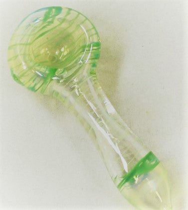 Double Glass Spoon Pipe
